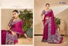 Juliet Chiffon Vol 29 By Vipul Black Rangoli Printed Saree 
